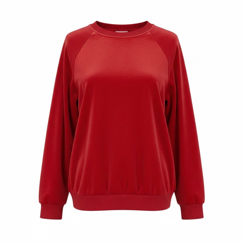 Women's Red velvet Sweatshirt